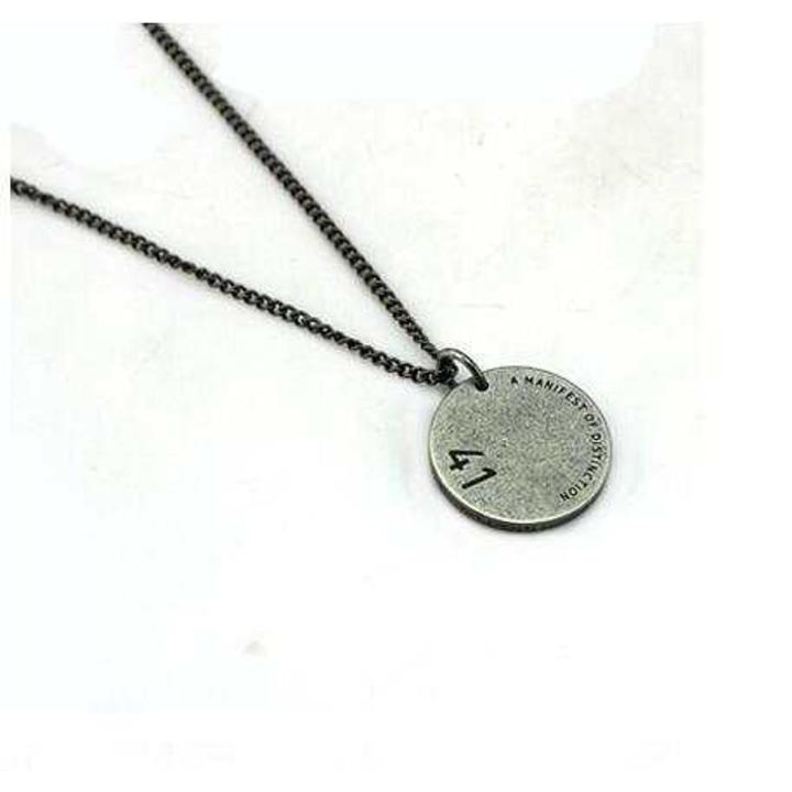 Vintage Stainless Steel Couple Necklace & Pendant His And Her Promise Necklace 1314 Forever Pendants Necklaces For Men and Women