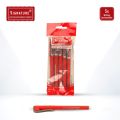 Pack of 5 Signature Fliner Star Pens- Red ink. 