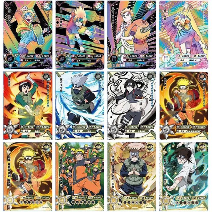 5-20pcs Anime Naruto Card Boruto Cards Collection Hokage Playing Game Card NARUTO Kakashi Uchiha Itachi Ninja Character Kids Toy