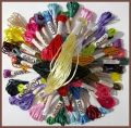 20 best Shiny OASIS Metallic Solid Hand Embroidery Thread Skeins Vibrant colors. 