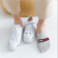 ROMA - Pack of 2,4 Pair Flexible casual boat cotton Loafer short socks for men. 