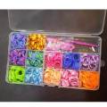 Toy for Children 500 Multi Loom Band Pack [ Box Pack ]. 