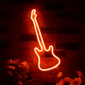 Neon Guitar Flex Silicone LED Neon Sign  2mm Thick Sheet with 12V Adapter. 