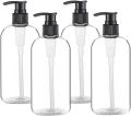 500ml Hand Wash Dispenser Pump Bottle Empty, Shampoo Bottle Empty, Bottle Dispenser, Soap Dispenser for Kitchen Sink, Hand Wash Bottle, Empty Bottles Empty Containers. 