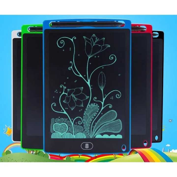 LCD Writing Tablet Electronic Slate E-writer Digital Memo Pad Erasable Writing Board Learning Toys And Gadgets For Educational And Daily Life Routine Notebook Purpose - 6