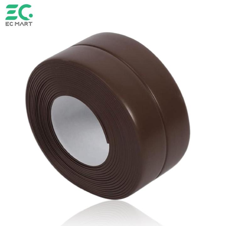 Corner Tape, PVC Self Adhesive Kitchen Corner Tape, Waterproof Wall Sticker Sealing Tape, Kitchen Sink Stove Toilet Bathroom Shower Bathtub Counter Basin Corner Tape 3.2m*2.2cm- EC MART.