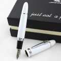 JINHAO 159 Broad 18KGP 0.5mm Nib Fountain Pen white colours Fashion pens. 