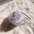 【ETOP】Baseus Bowie Wm02 3D Butterfly Case Transparent Soft Case with Pendant Headphones Headset Protective Cover for For Baseus Bowie Wm02. 