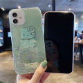 Phone Case Samsung Galaxy S22 Shiny Ring Back Cover Glitter Soft Transparent Hello Kitty Cases for Samsung S22 Back Cover Stars Moon Girls. 