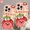 For Infinix Smart 7 8 6 5 Hot 30i 40 Tecno Spark GO 2023 Go 2024 10 20 Pro 10C Camon 20 Infinix Hot 30 20 8 12 10 11 9 Play Note 30 Pro 12 G96 Ice Cream Cute Apple Strawberry Head Set Loopy Graffiti Case. 