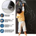 Self-Adhesive Blackboard Sticker - Chalkboard For Kids, Blackboard Sticker For Wall Decal (3 x 1.3 Feet). 