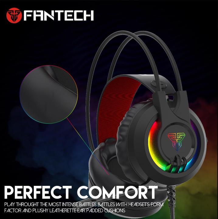 FANTECH%20HG20%20CHIEF%20II%20RGB%20Gaming%20Headphone%20Volume%20Adjustment%20With%20Microphone%20For%20%20PS4%20PC%20-%20Black%20-%20Image%206