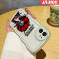 JIUMOO For iPhone 6 6 Plus 6s 6s Plus Case Cartoon Uchiha Itachi Pattern Colorful Lovely Cream Wave Border Soft Clear Shockproof Phone Cases Creative Camera Transparent Casing Simple Gentle Protective Cover. 