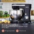Geepas Stand Mixer 5L Mixing Bowl Beater 1500W Stainless Steel. 