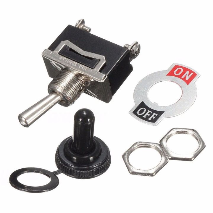 Heavy duty Toggle switch Reliable Small ON/OFF SPST switch Toggle ...