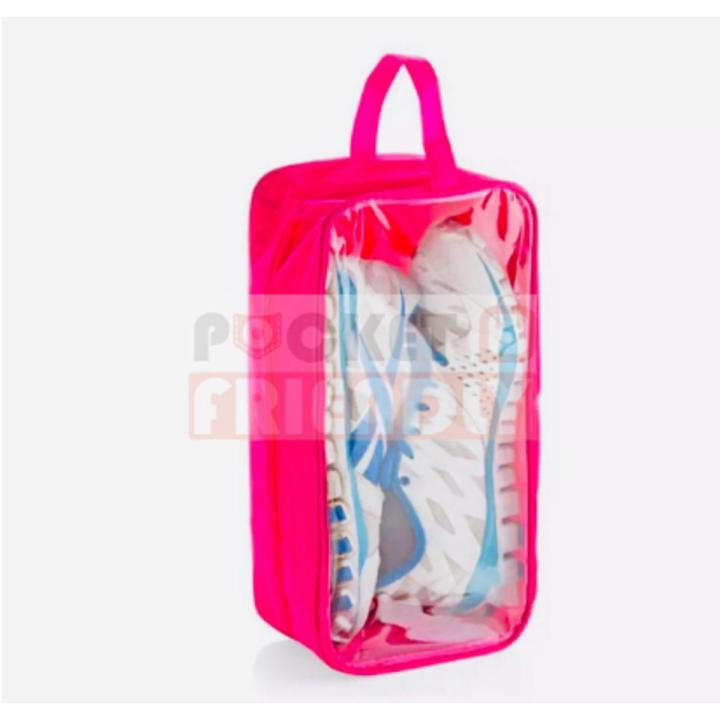 PACK OF 5 - Easy Travel shoe organizer  ( cosmetic bag )  multipurpose Storage Bag  Transparent Waterproof Shoe Bags Travel Dustproof Portable Shoes Bag