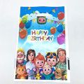 Cocomelon Theme Bags - Pack of 10 Party Goodie Bags Birthday Gift Bags. 