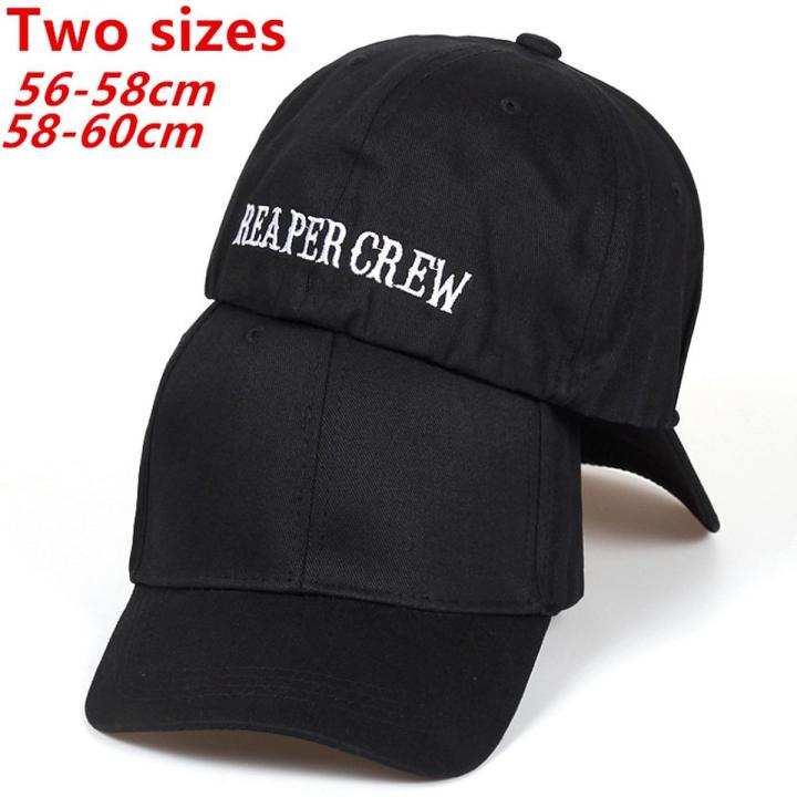 【The road to happiness Store】Brand Hats Of Anarchy For Reaper Crew Fitted Baseball Cap Women Men Letters Hat Hip Hop Hat For Men