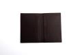 Brown Leather Card Holder Classic Oxford Collection Hashujees. 