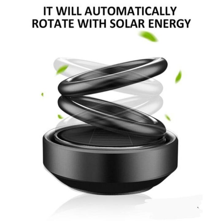 Solar Rotating Car Perfume