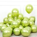 50 Pcs Metallic Balloons - Pure Shinning Balloons For Birthday Party Decoration. 