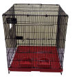 Metal Folding Bird Cage | Size 18x18x18 Inches | Single & 4 Portion. 