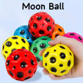[PACK OF 2] Super Moon Bounce Ball Highhest Bouncing Ball For Kids Stress Relief Balls Moon Ball Bounces up to 30 Meters high! Crazy, Gravity-Defying Gift. 