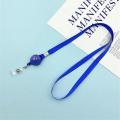 Id Lanyard Retractable Neck Strap Telescopic Badge Reel Clip Business Card Holder Doctor Nurse Anti-Lost Card Holder Keychain. 