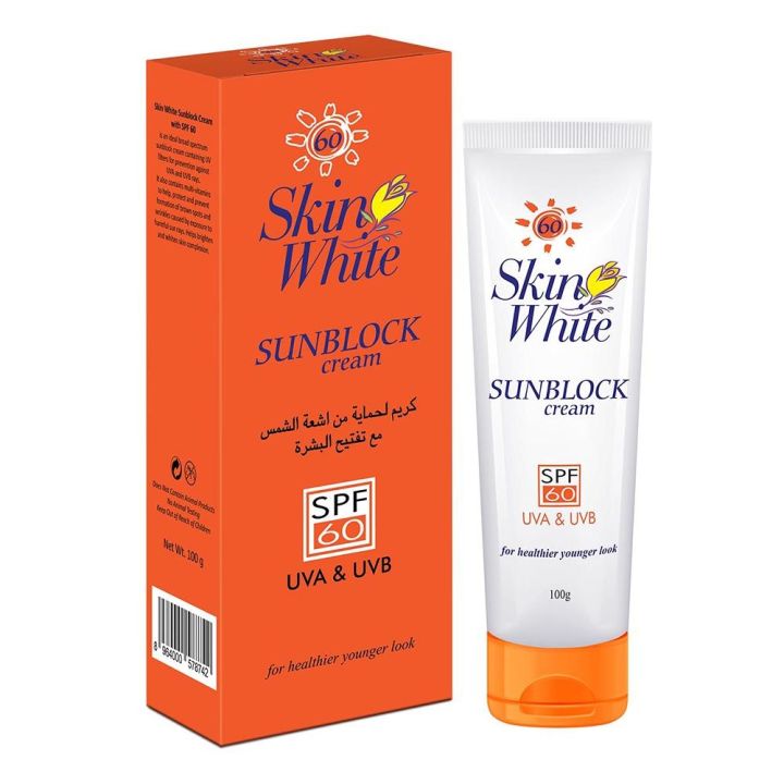 Skin%20White%20Sun%20Block%20Cream%20SFF%2060/90%20UVA%20&%20UVB%20100gm%20sun%20block%20-%20Image%202