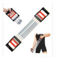 Adjustable 5-Spring Chest Expander – Upper Body Fitness Trainer for Strength & Resistance Workouts. 
