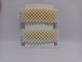White pearls Pins, Pack of 2 metal and Pearls Hair Clip Fancy For Women, girls Hair Accessories. 