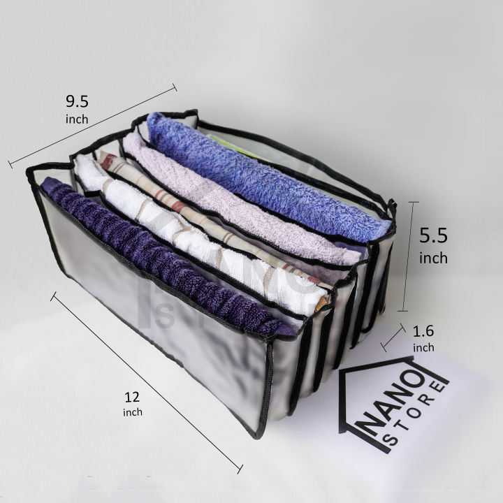 6%20Grid%20Wider%20Cells%20Socks%20and%20Undergarment%20Organizer%20%20Foldable%20underwear%20box%20Wardrobe%20clothes%20storage%20box%20Net%20fabric%20underwear%20organizer%20-%20Image%204