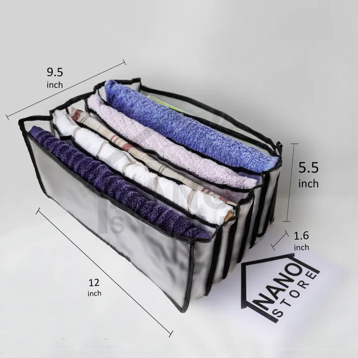 6%20Grid%20Wider%20Cells%20Socks%20and%20Undergarment%20Organizer%20%20Foldable%20underwear%20box%20Wardrobe%20clothes%20storage%20box%20Net%20fabric%20underwear%20organizer%20-%20Image%204