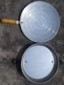 Tandoori Tawa Roti Maker Iron With Wooden Handle For Tandoori Roti Pan Pot. 