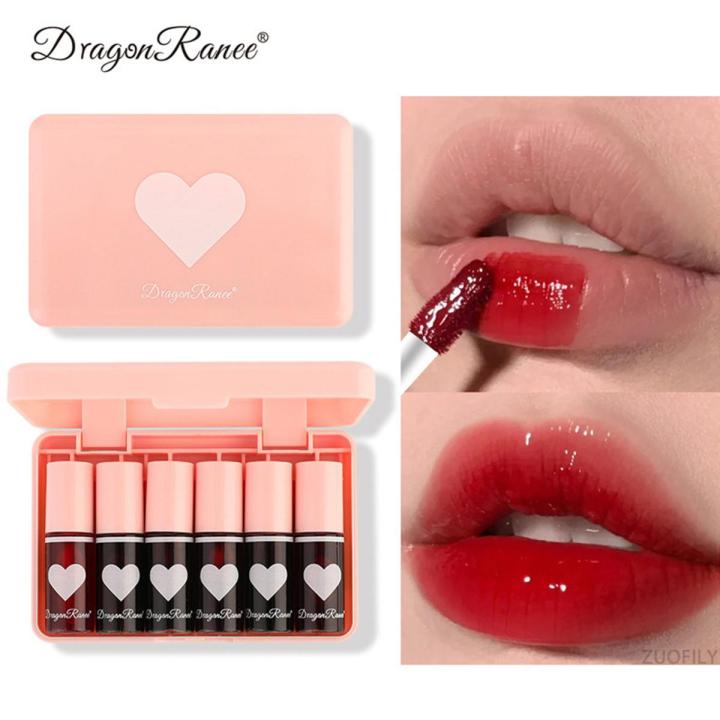 Pack of 6 Tint Lip & Cheek Stain Dragon Ranee Daraz.pk