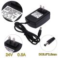 DC24V 0.5A Adapter AC 100V-240V to DC 24V  Supply Adapter(Black)-US Plug - intl. 