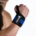 Wrist Wraps for gym, Pair of Wrist Strap for Weightlifting, Powerlifting & Workout Training | Adjustable Heavy Duty Wrist Band for Gym Fitness, Bodybuilding, CrossFit, Exercise | Strong Grip Wrist Support Wrap for Men & Women. 