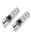 SMDs LED Remote Control Car Parking Light Bulbs RGB LED 2PCs. 