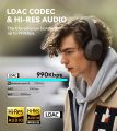 Edifier W820NB Plus Hybrid Active Noise Cancelling Headphones - LDAC Codec - Hi-Res Audio Wireless & Wired - Fast Charge - 49H Playtime - Over Ear Bluetooth V5.2 Headphones-. 