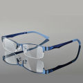 semi-rimless glasses  frame  classic  optical  eyeglasses half frame for men/women  durable rectangular  spectacles frame clear lens. 