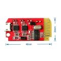 CT14 Micro-Type 4.2 Stereo Bluetooth Power Amplifier Board Module 3.7V 5VF 5W+5W Mini with Charging Port for Sound Box. 