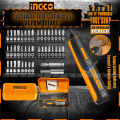 Ingco Lithium-Ion Cordless screwdriver Machine with 42 pcs Screwdriver Bit Accessories with Case.. 
