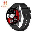 Original Kieslect Calling Kr Smart Watch with Silicone straps & Latest Features IP68 Waterproof. 