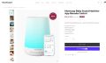 Momcozy White Noise Machine for Baby Sleeping with 7 Color Night Light, Toddler Sleep Trainer with 34 Soothing Sounds, Toddler Lock, Timer, App Control, Personal Sleep Routine, Wake-up Function (WHITE). 