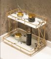 Stylish Cosmetic Shelf Makeup Rack Organizer Cosmetic Storage Rack Makeup Organizer Shelf Cosmetic Display Rack Makeup Storage Shelf Cosmetic Organizer 2 Tier Makeup Organizer Stand Cosmetic Organizer for Vanity Cosmetic Organizer for Bedroom. 
