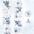 Panda Online 1 Roll Southern Branch Wind Letter Series Washi Paper Tape DIY Paper Creative Stickers Hand Ledger Material Paste. 