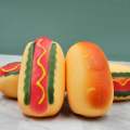 Hotdog Squishy Mesh Ball Squishy Sensory Stress Reliever Toy Autism Squeeze Pop it Anti Stress. 