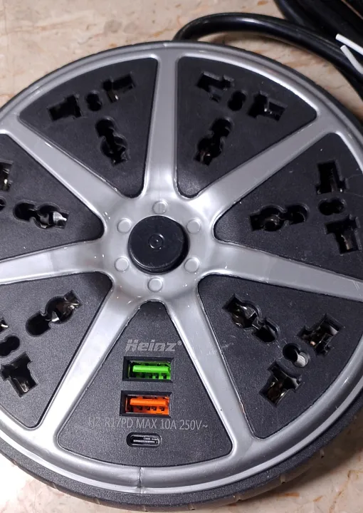 Smart%20Universal%20Extension%20Lead%20Board%206%20Power%20Socket%20+%202%20Usb%20+%201%20Type%20C%20Fast%20Charging%20Ports%20Plug%20For%20Electronics%20Mobile%20Charging%20With%203%20Meter%20Heavy%20Duty%20Copper%20Wire%20-%20Image%202