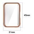 Full Coverage TPU Electroplated Watch Protective Case For Samsung Galaxy Fit 3. 