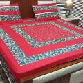 King Size Bed Sheet With 2 Pillow Covers Free Delivery. 